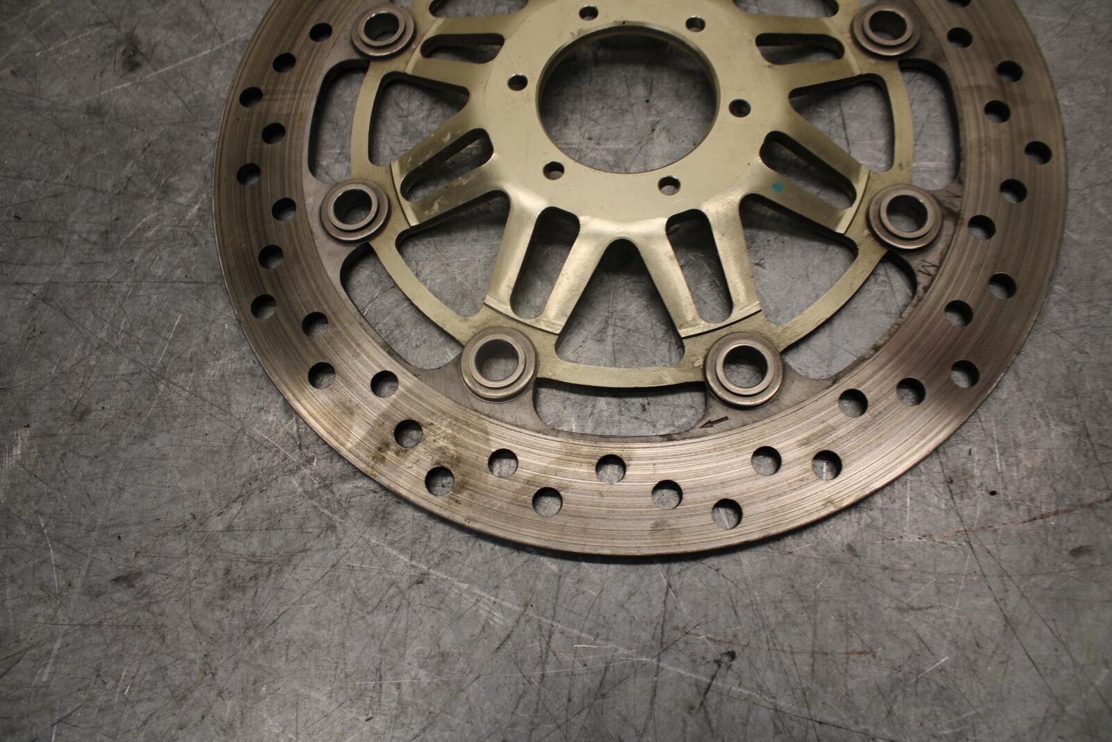 1999 Honda Super Hawk 1000 VTR1000F FRONT BRAKE DISC ROTOR BB51