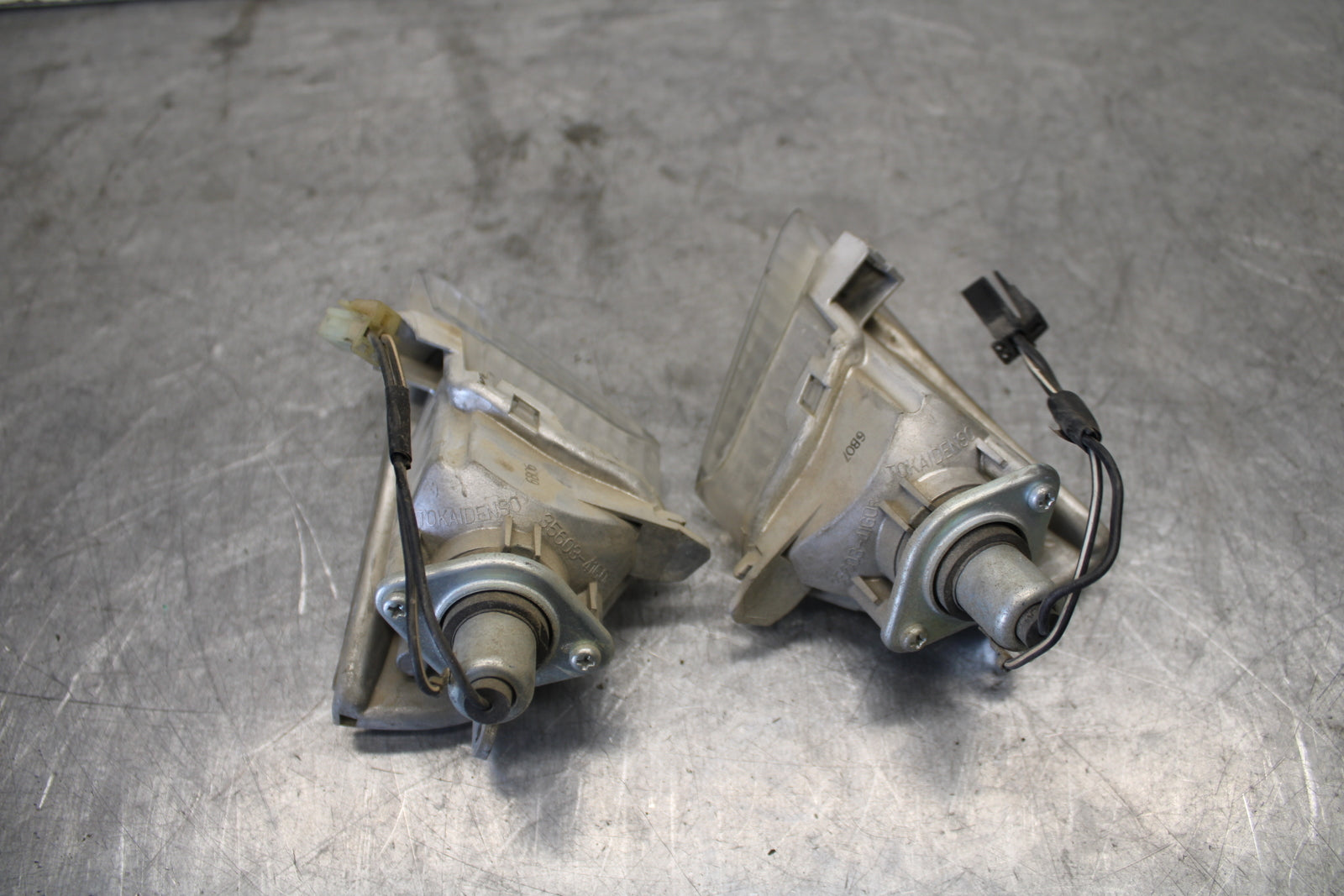 06-07 SUZUKI GSXR 600 REAR LEFT RIGHT TURN SIGNALS LIGHT INDICATORS BB694