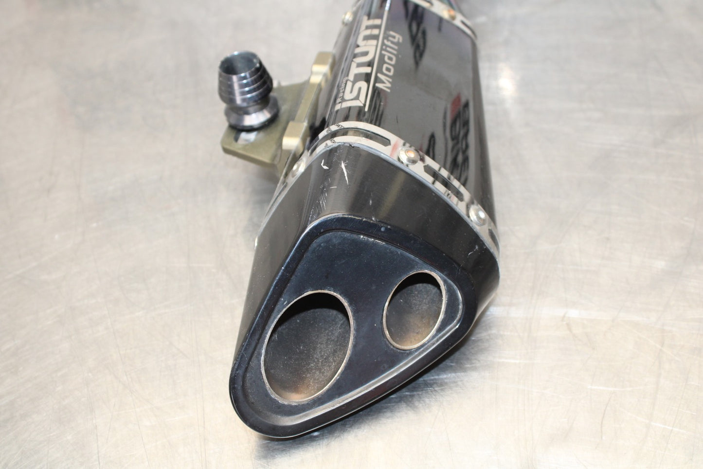 18-23 KAWASAKI NINJA 400 EX400 ABS AFTERMARKET EXHAUST PIPE MUFFLER SLIPON BB177