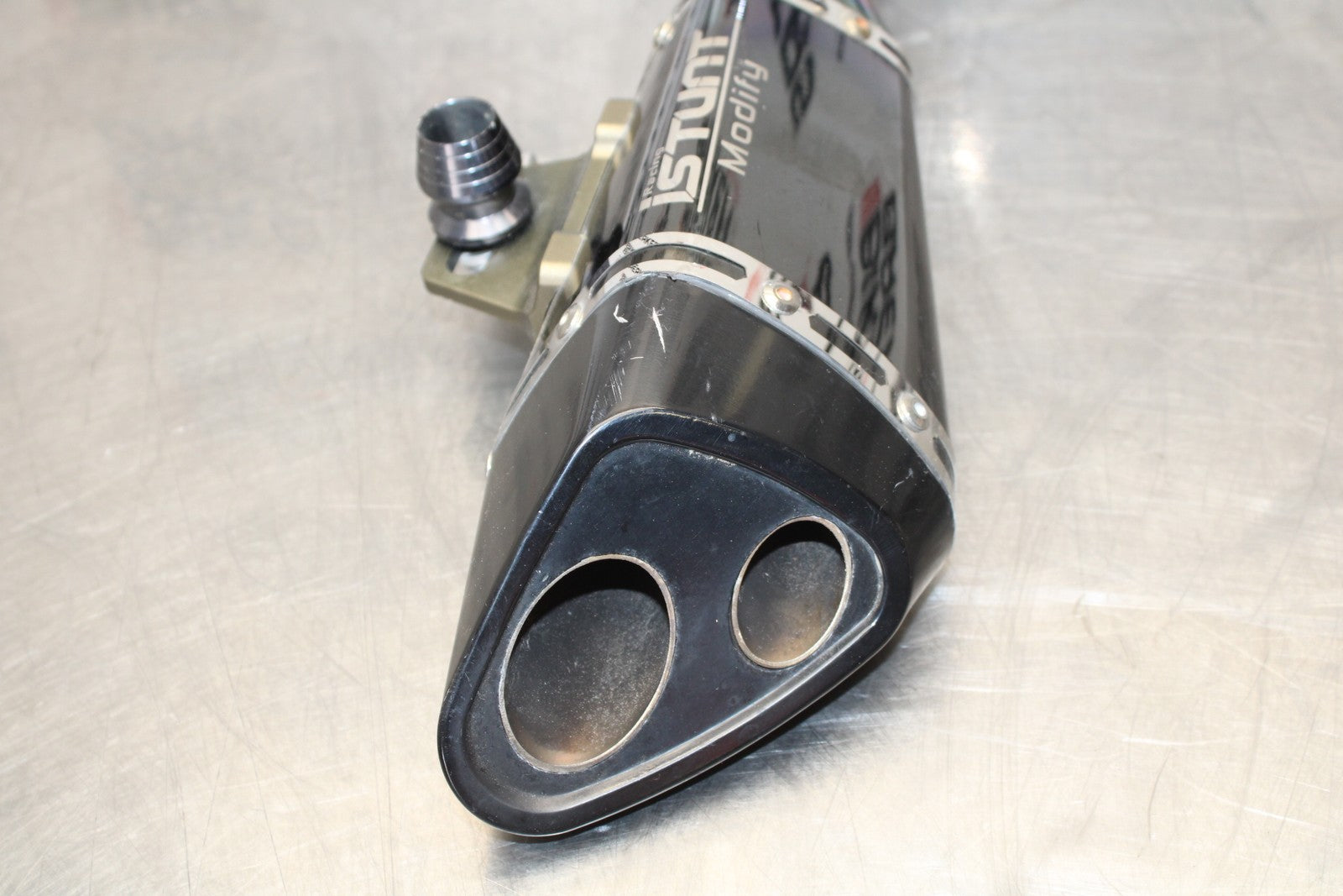 18-23 KAWASAKI NINJA 400 EX400 ABS AFTERMARKET EXHAUST PIPE MUFFLER SLIPON BB177