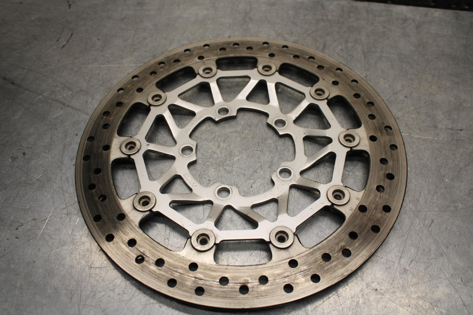 2009 Triumph Daytona 675 FRONT LEFT RIGHT BRAKE ROTORS DISCS T2021040 BB584