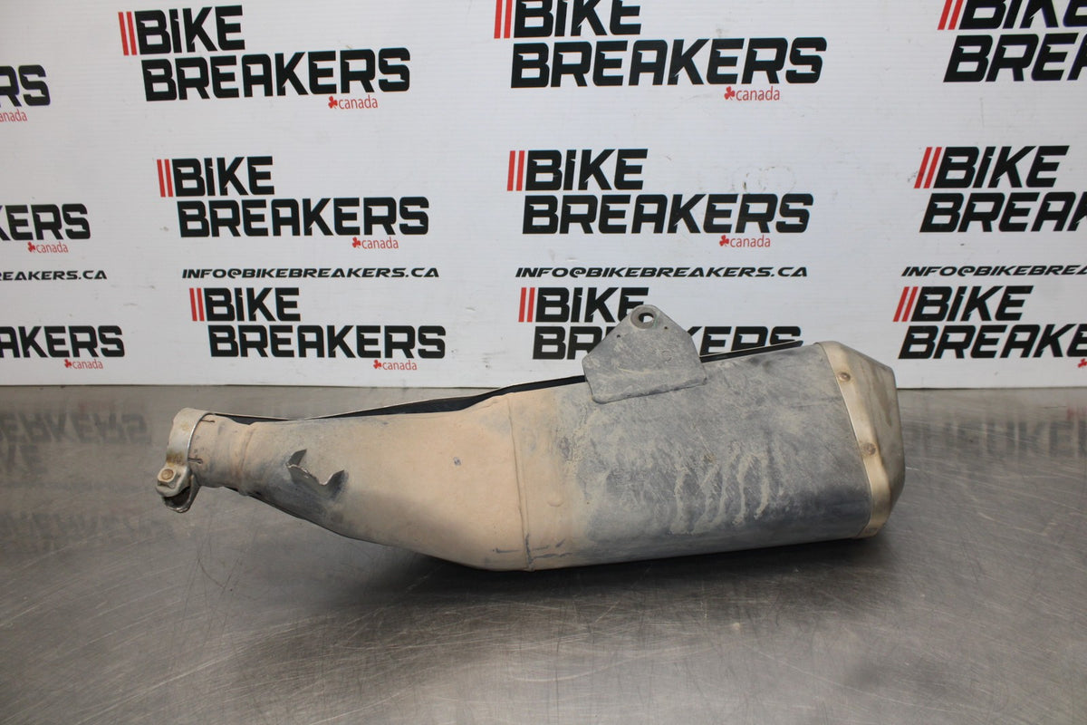 18 HONDA CB500F EXHAUST PIPE MUFFLER SLIP ON CAN SILENCER BB861