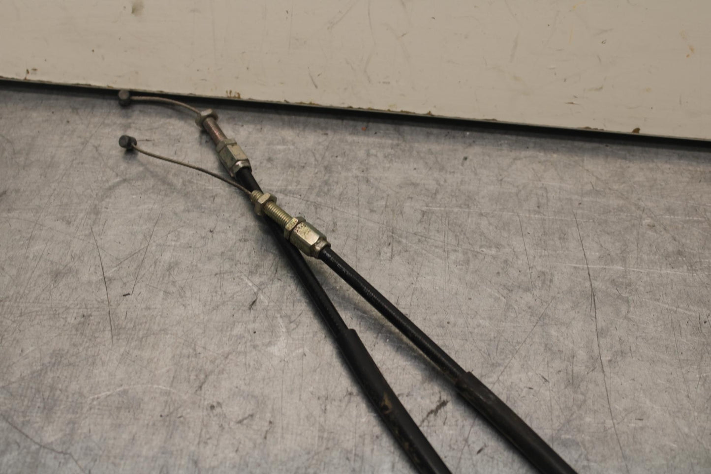 2009 Kawasaki Ninja 250R EX250J THROTTLE CABLES LINES 54012-0210 54012-0211 BB87