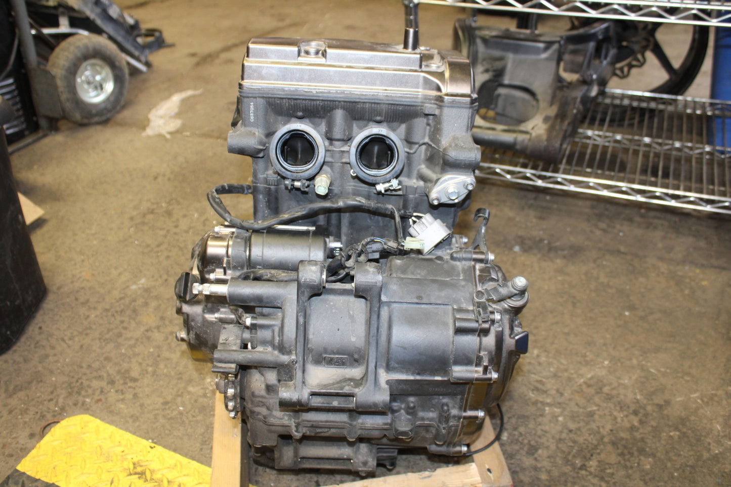 14-17 YAMAHA FZ07 ENGINE MOTOR 18683KM!! BB162