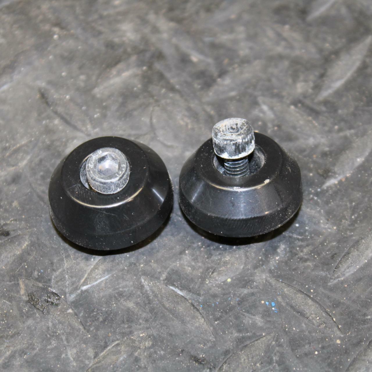 19 YAMAHA YZF R3 HANDLEBAR END CAPS WEIGHTS  BB177