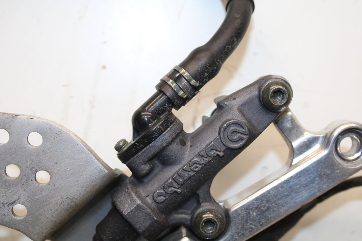 00-01 YAMAHA YZF R1 RIGHT REARSET REAR SET DRIVER FOOT PEG REST STOP BB755