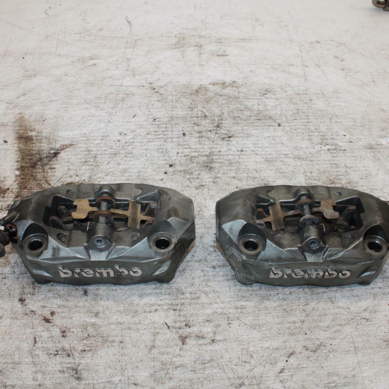 17-20 DUCATI MONSTER 797 BREMBO FRONT BRAKE CALIPER SET PAIR CALIPERS BB309