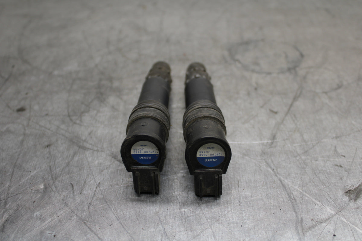 12-17 KAWASAKI ER-6N Z650 IGNITION COILS COIL SPARK PLUG CAPS BB709
