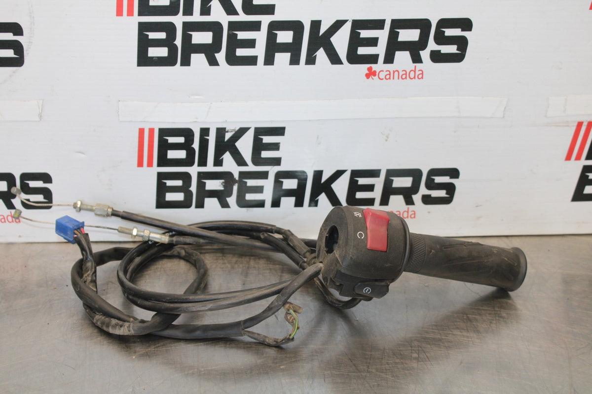 05 YAMAHA YZF R6 RIGHT CLIP ON HANDLE KILL OFF START SWITCH SWITCHES BB894