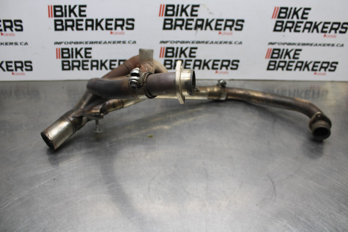 07-08 SUZUKI SV650 EXHAUST HEADER PIPES MANIFOLD BB00