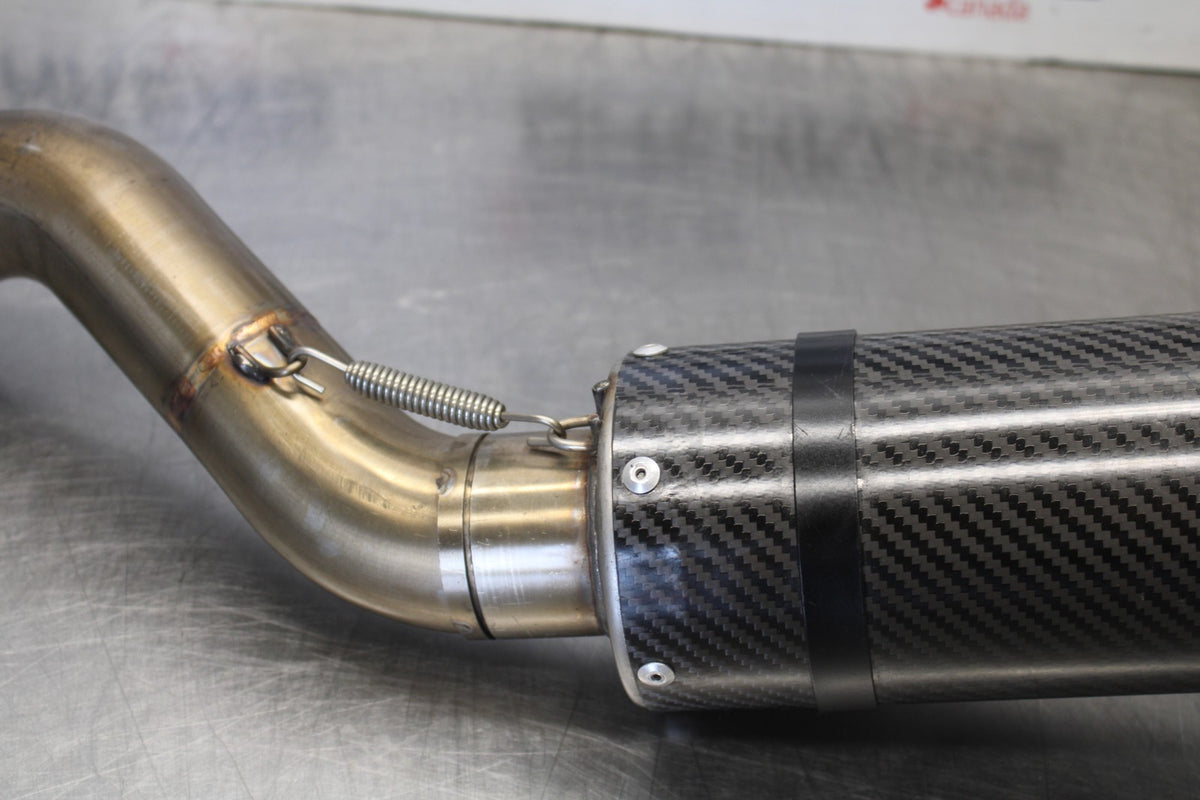 08-09 HONDA CBR1000RR MGP EXHAUST PIPE MUFFLER SLIP ON CAN SILENCER BB00