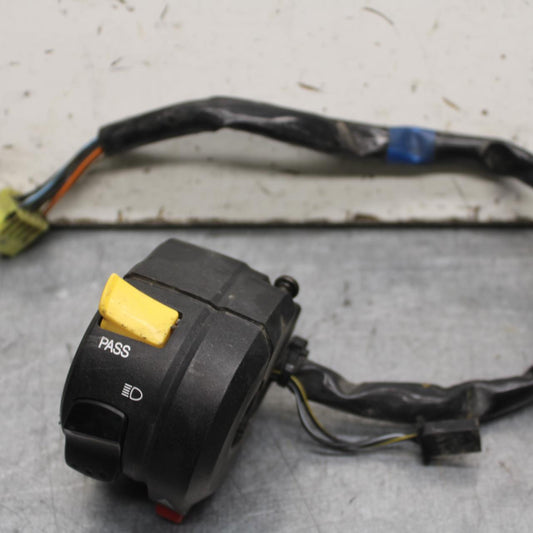 06-07 SUZUKI GSXR750 LEFT CLIP ON HANDLE HORN SIGNALS SWITCH  BB645