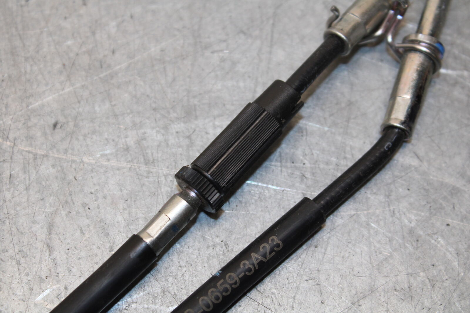 18-23 KAWASAKI NINJA 400 THROTTLE CABLES LINES BB660