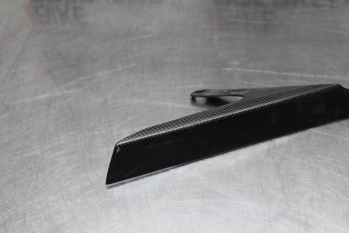 18 YAMAHA YZF R1  CARBON FIBER REAR BACK DRIVE CHAIN GUARD COVER SHIELD BB838
