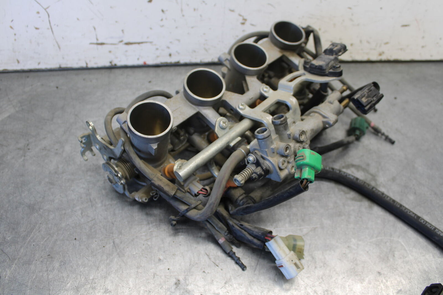 07-09 YAMAHA FZ6 MAIN FUEL INJECTORS / THROTTLE BODIES BB713