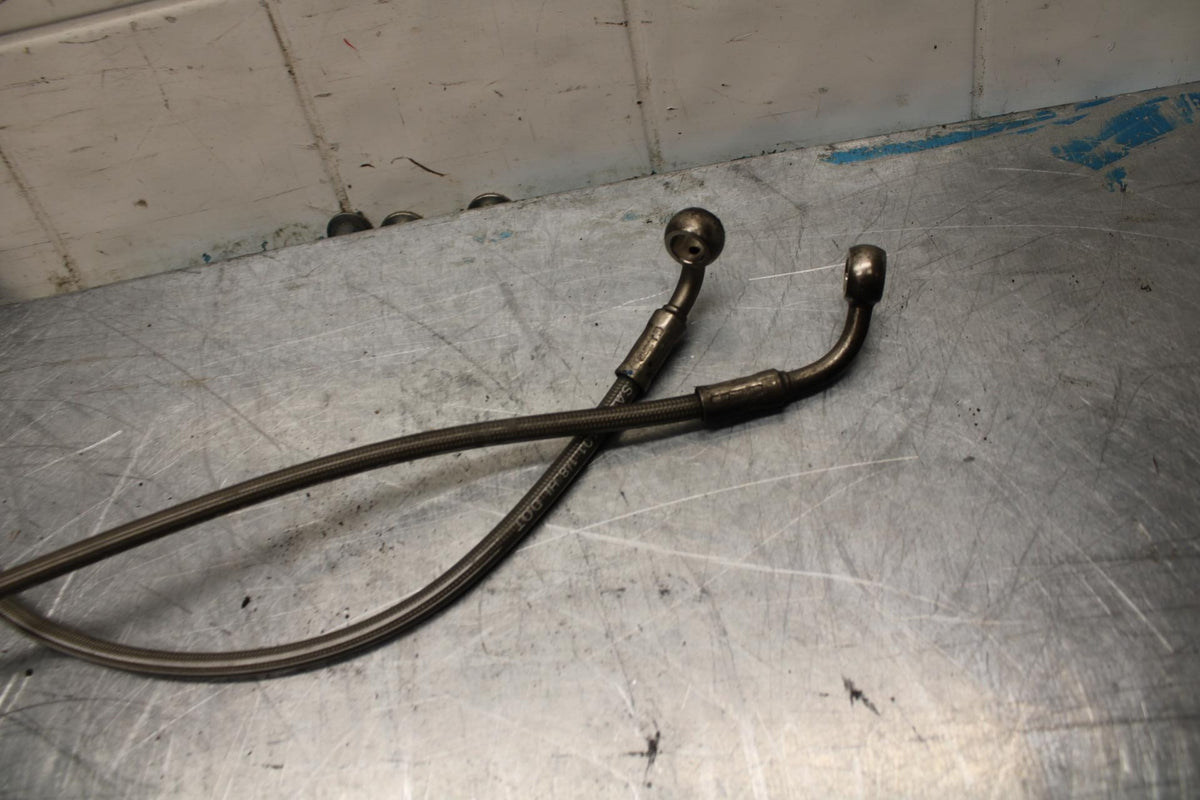 06-07 TRIUMPH DAYTONA 675 DAYTONA 675 BRAIDED FRONT BRAKE CALIPER HOSES  BB441