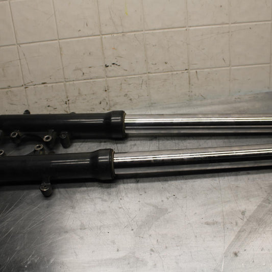 00-02 KAWASAKI NINJA ZX6R ZX600J FRONT FORKS SHOCK SUSPENSION SET PAIR BB489