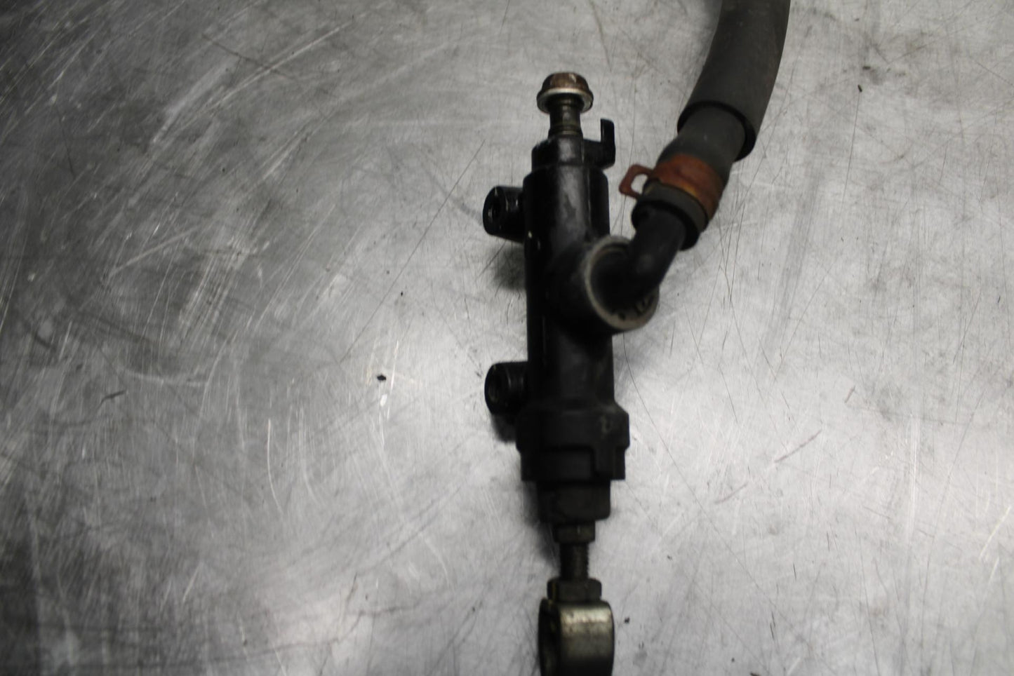 08-12 KAWASAKI NINJA 250R EX250J REAR  BRAKE MASTER CYLINDER W RESERVOIR BB496