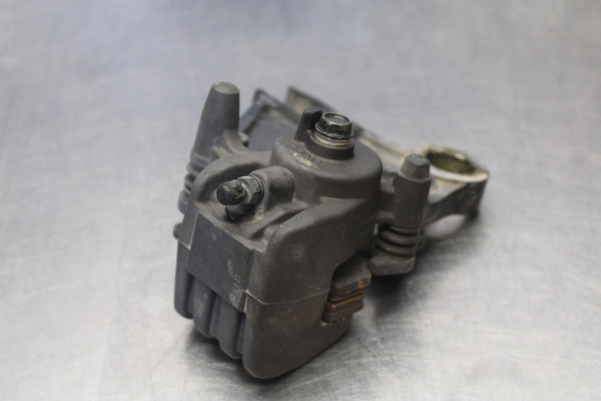 07-08 KAWASAKI NINJA ZX6R REAR BACK BRAKE CALIPER W MOUNT BRACKET BB937