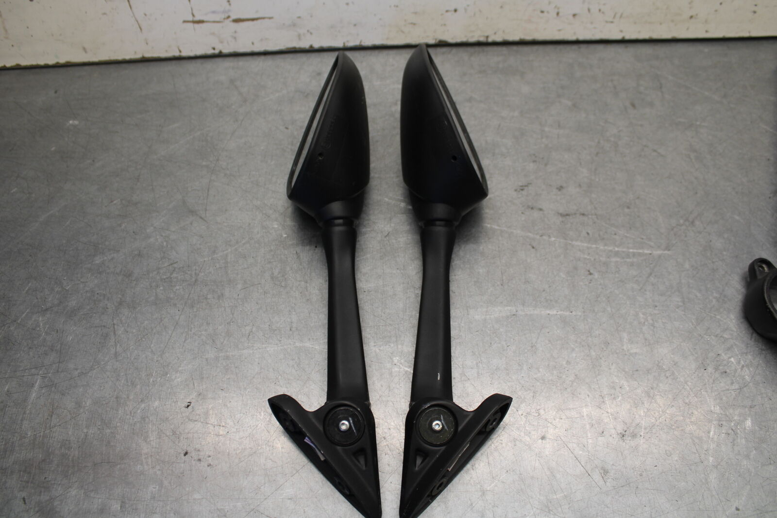 15-17 YAMAHA YZF R3 REAR VIEW MIRROR SET PAIR MIRRORS BB651