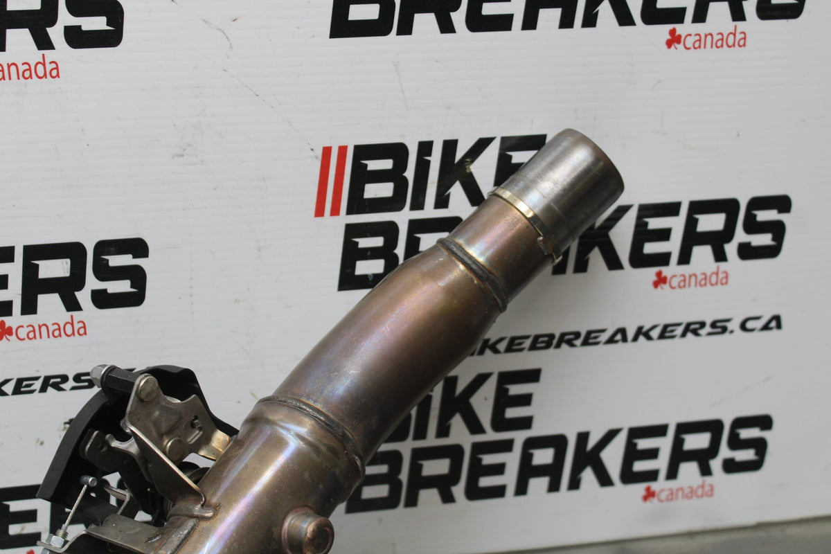 18 SUZUKI GSXR1000 EXHAUST HEADER PIPES MANIFOLD BB00