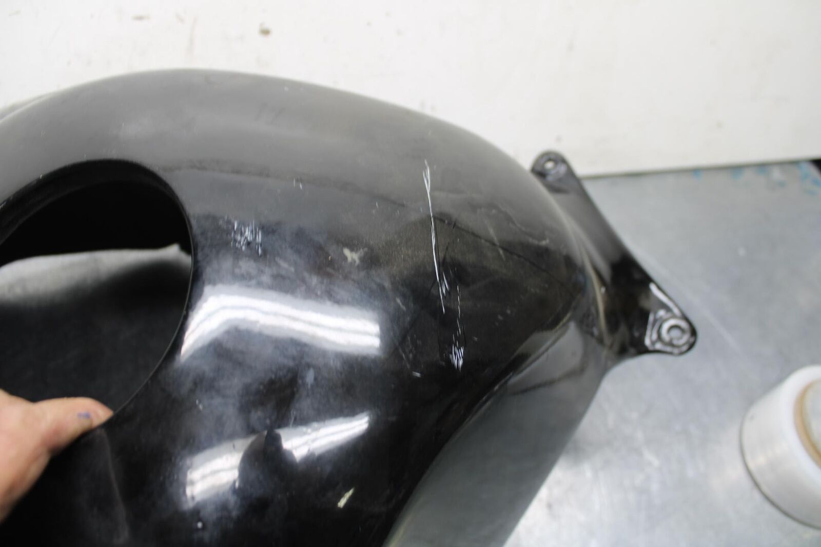 05-06 HONDA CBR600RR GAS TANK FUEL CELL COVER FAIRING COWL BB636