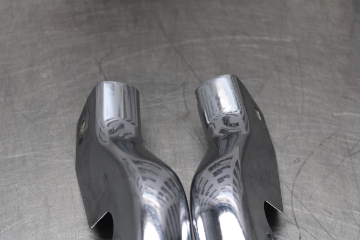 99-00 HARLEY-DAVIDSON ELECTRA GLIDE FLHT REAR STRUT FRAME COVER SET PAIR BB805