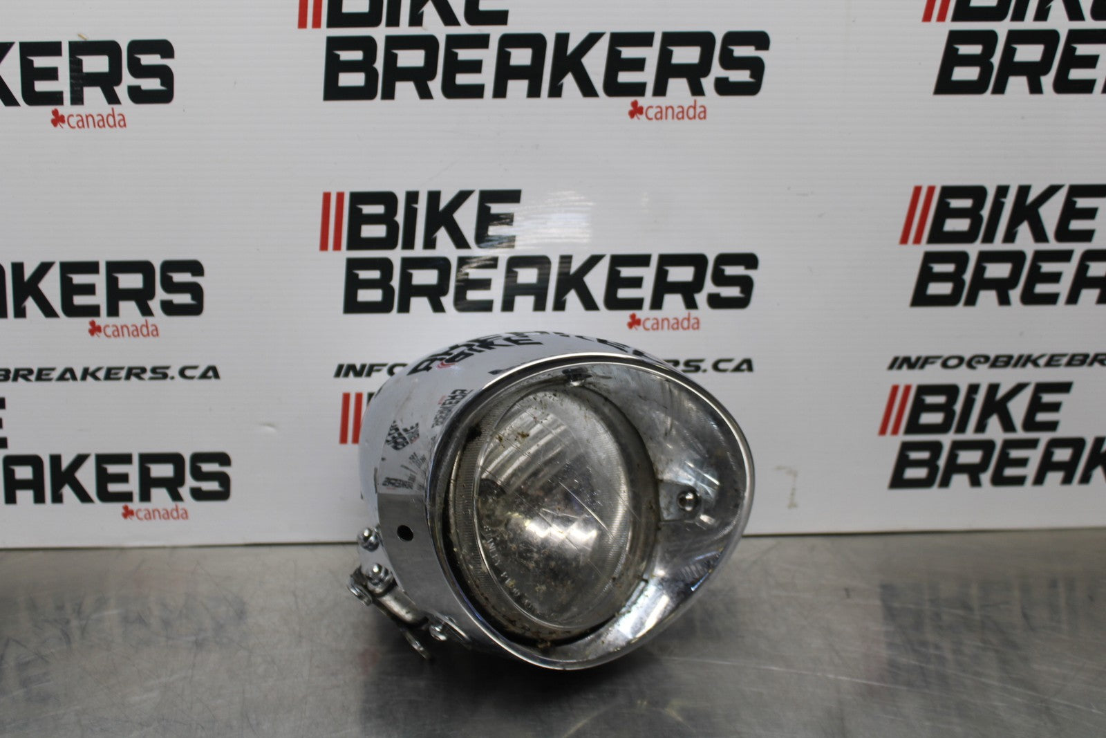 03-08 KAWASAKI VULCAN 1600 SINGLE HEADLIGHT HEAD LAMP LIGHT