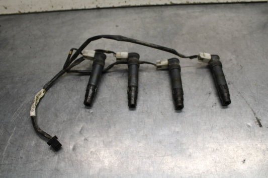 05-06 HONDA CBR600RR IGNITION COILS COIL SPARK PLUG CAPS BB739