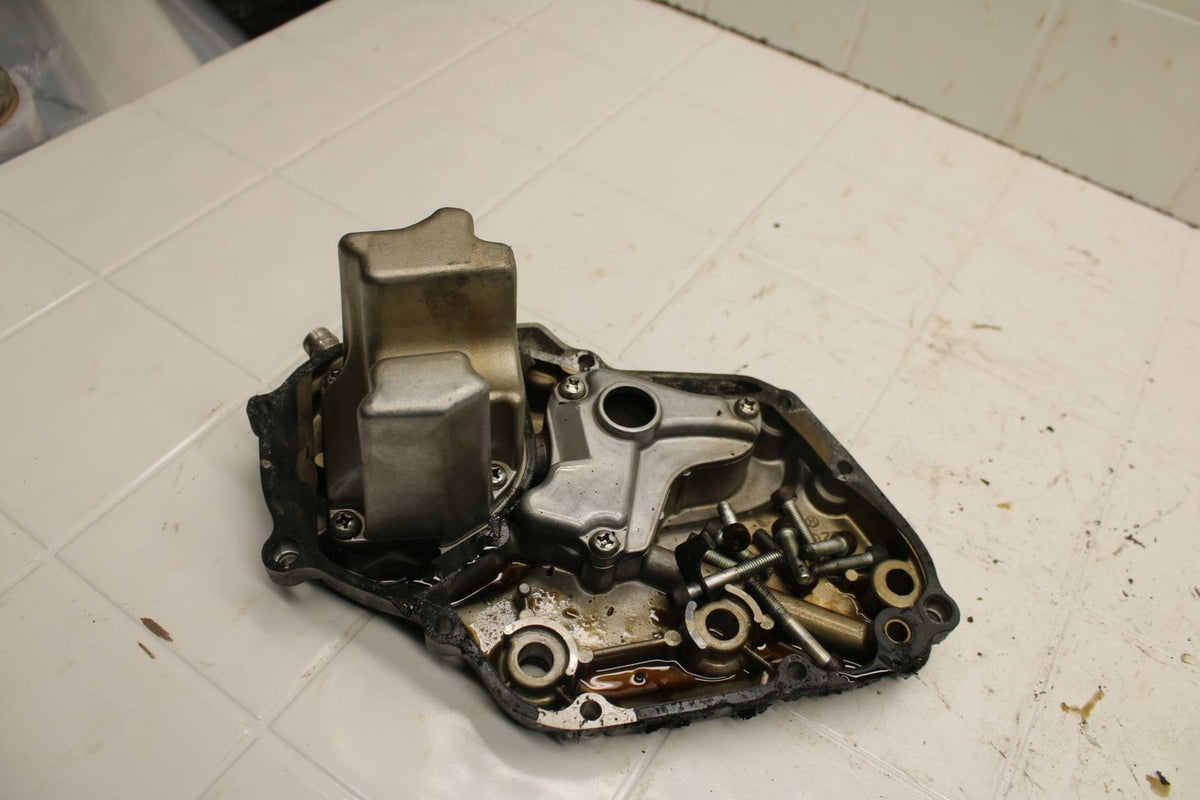 80-83 YAMAHA MAXIM 650 XJ650 LEFT SIDE CASE COVER BB403