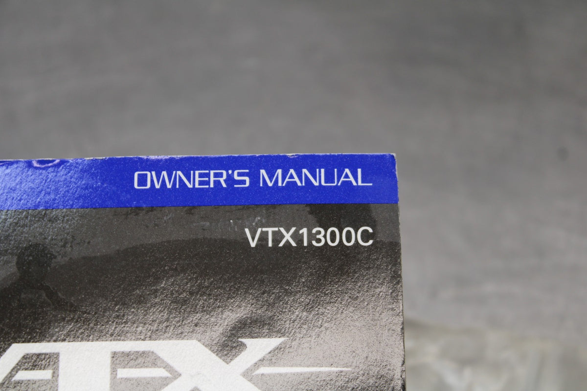 03-08 HONDA VTX1300C ORIGINAL OWNERS MANUAL BOOK BB868