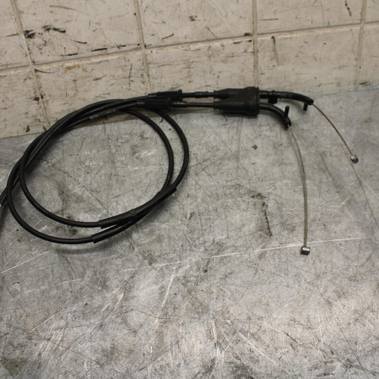 2009 Kawasaki Ninja ZX6R ZX600R THROTTLE CABLES LINES 54012-0277 BB44