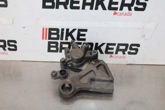13-18 KAWASAKI NINJA ZX6R REAR BACK BRAKE CALIPER W MOUNT BRACKET BB908