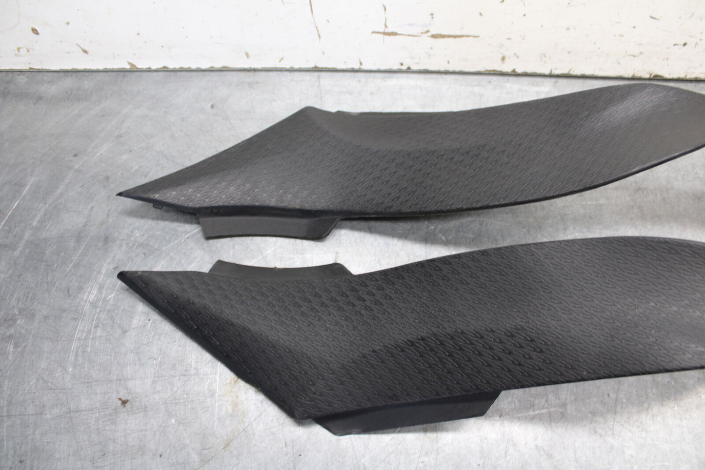 09-12 KAWASAKI NINJA ZX6R RIGHT LEFT TANK PANELS COVERS TRIM SET COWLS BB656