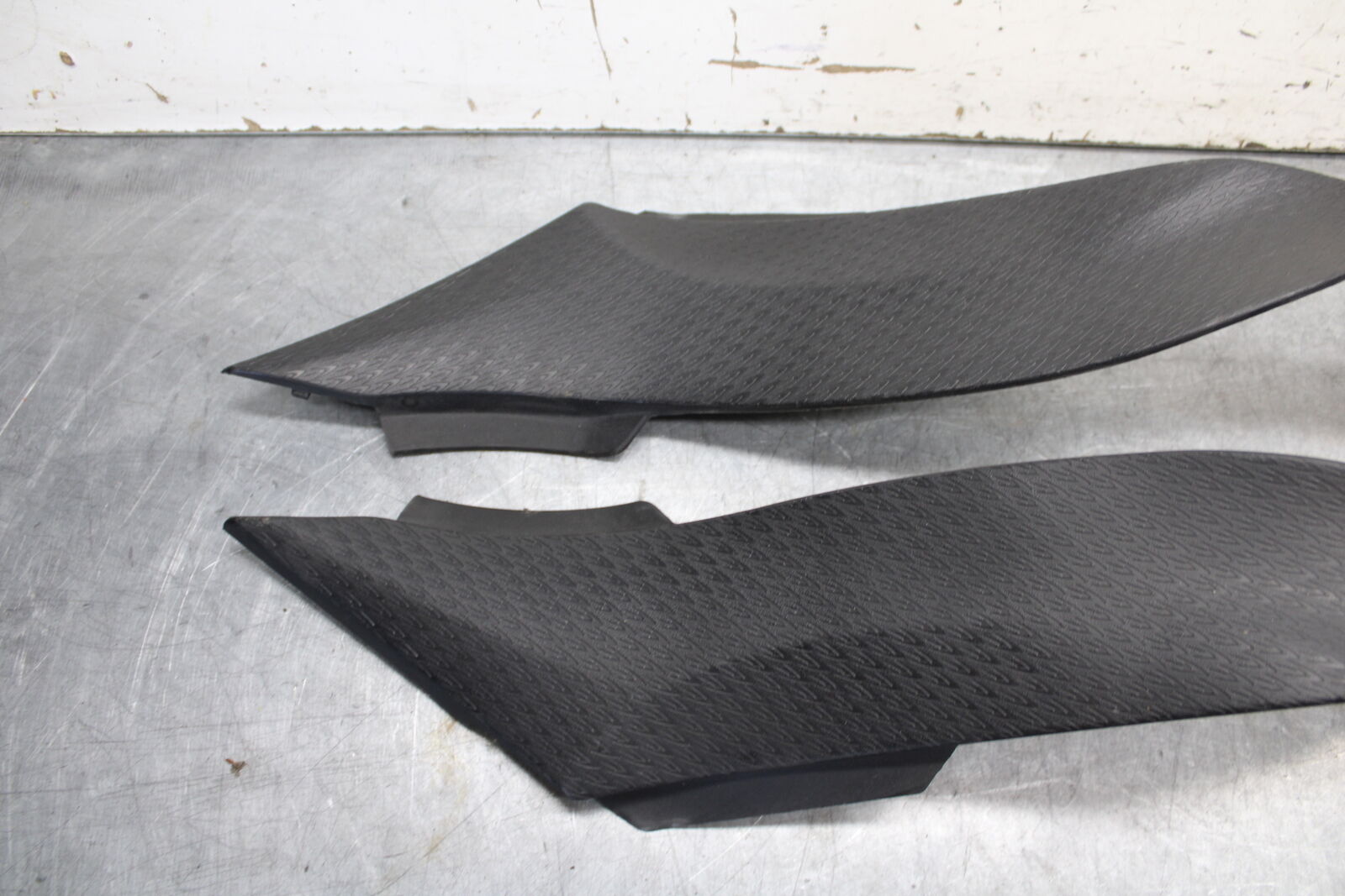 09-12 KAWASAKI NINJA ZX6R RIGHT LEFT TANK PANELS COVERS TRIM SET COWLS BB656