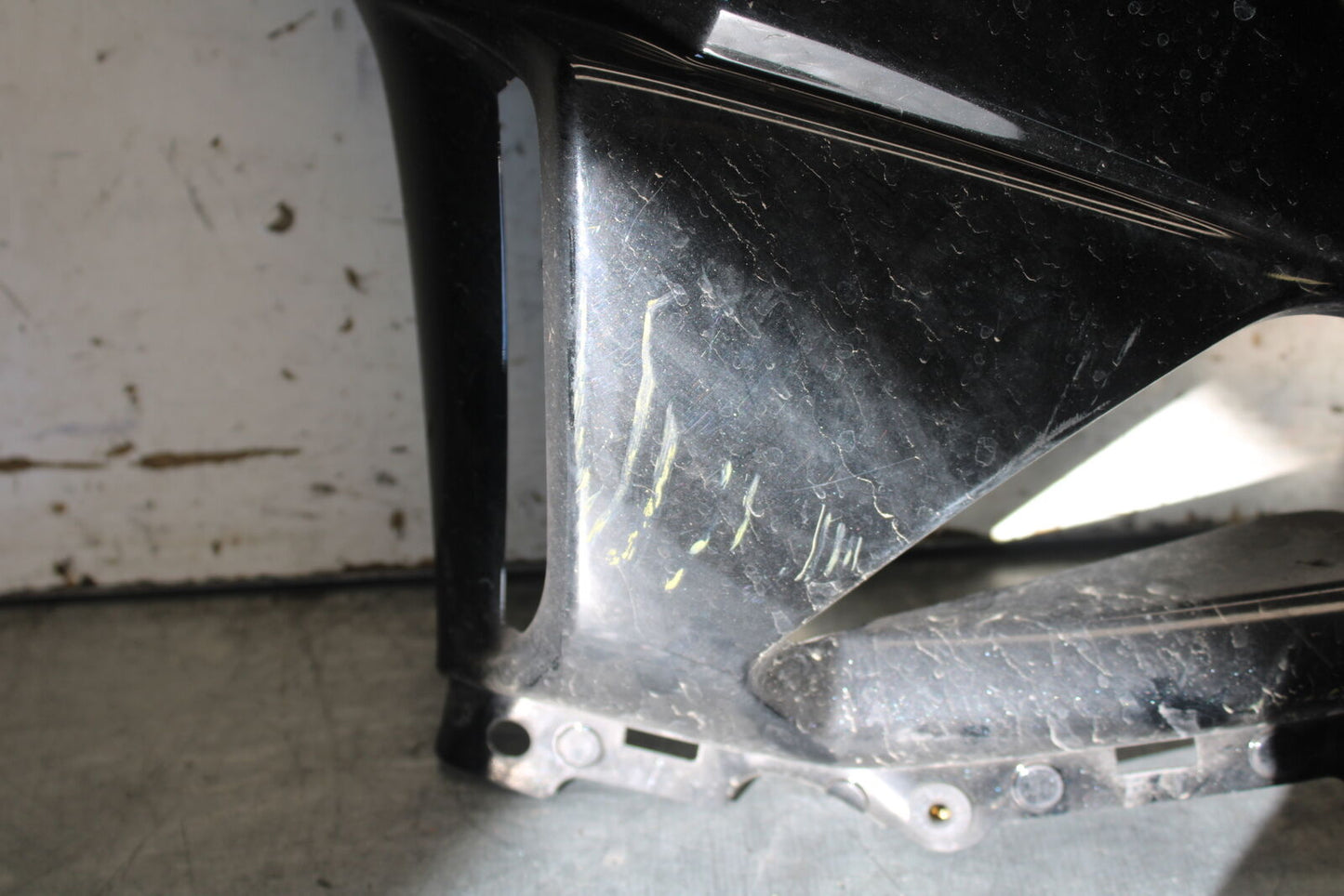 09-12 KAWASAKI NINJA ZX6R LEFT LOWER MID UPPER SIDE FAIRING COWL BB698