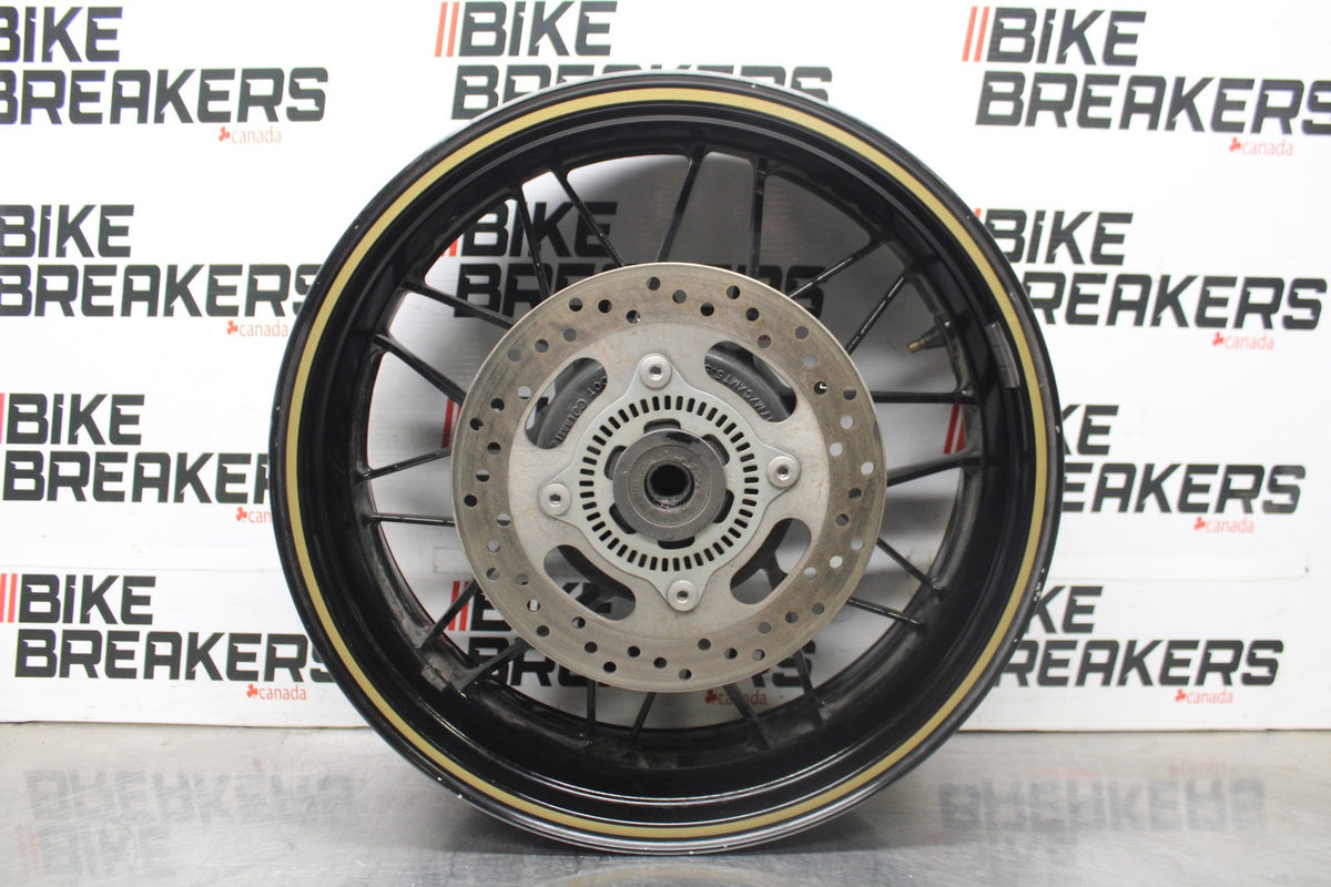 23 KAWASAKI Z900RS REAR WHEEL BACK RIM & ROTOR BB935