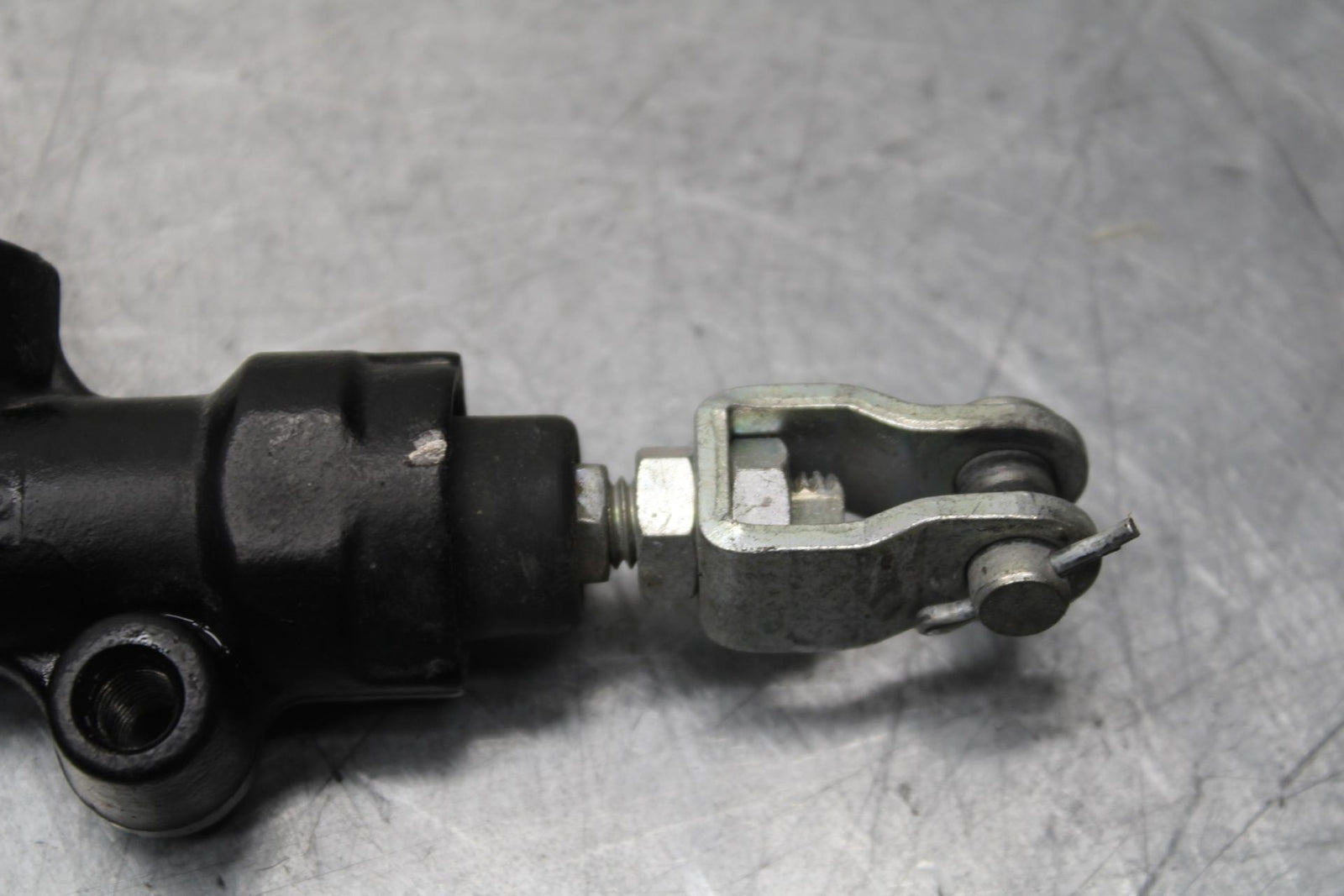 09-12 KAWASAKI NINJA ZX6R REAR BACK BRAKE MASTER CYLINDER W RESERVOIR BB640