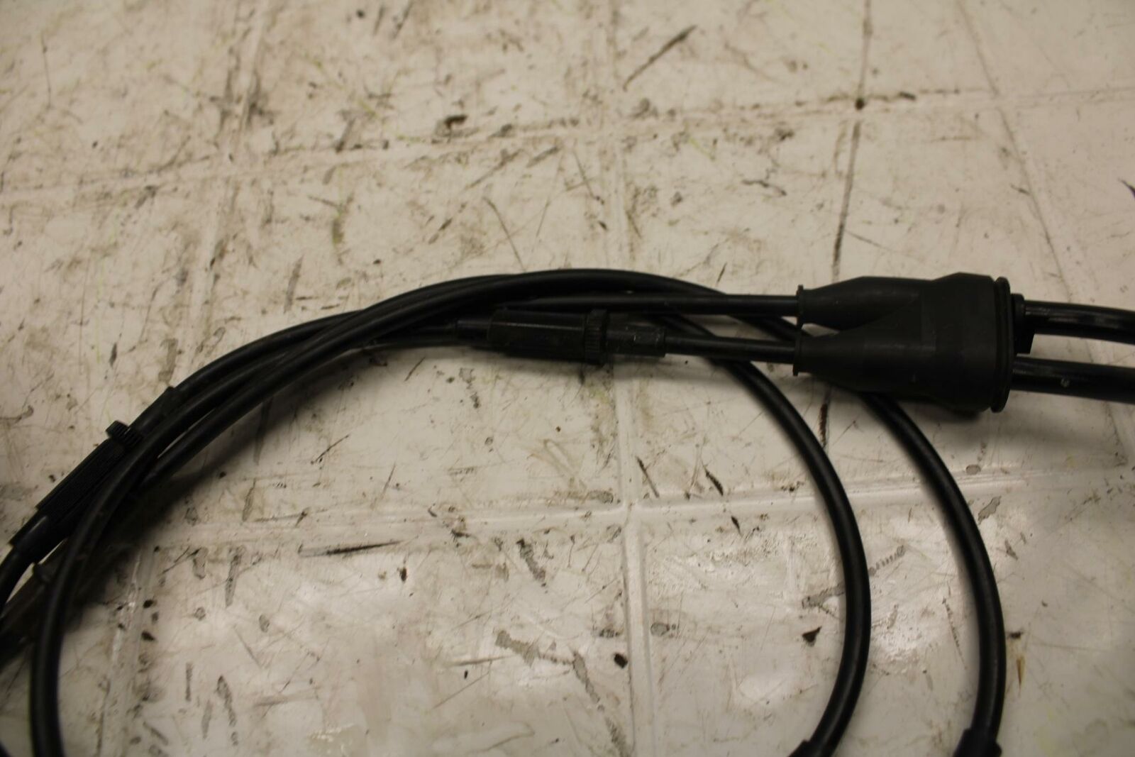 13-17 KAWASAKI NINJA ZX6R ZX636E THROTTLE CABLES LINES BB409