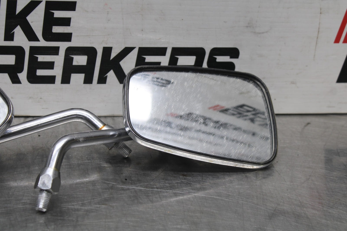 97 KAWASAKI VULCAN 1500 VN1500D CLASSIC REAR VIEW MIRROR SET PAIR MIRRORS BB936