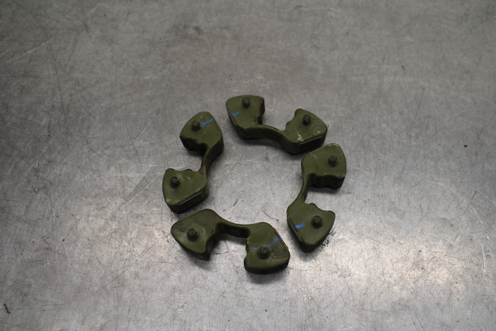 16-17 KAWASAKI VULCAN S 650 EN650 ABS REAR HUB DAMPERS CUSH ABSORBERS BB731