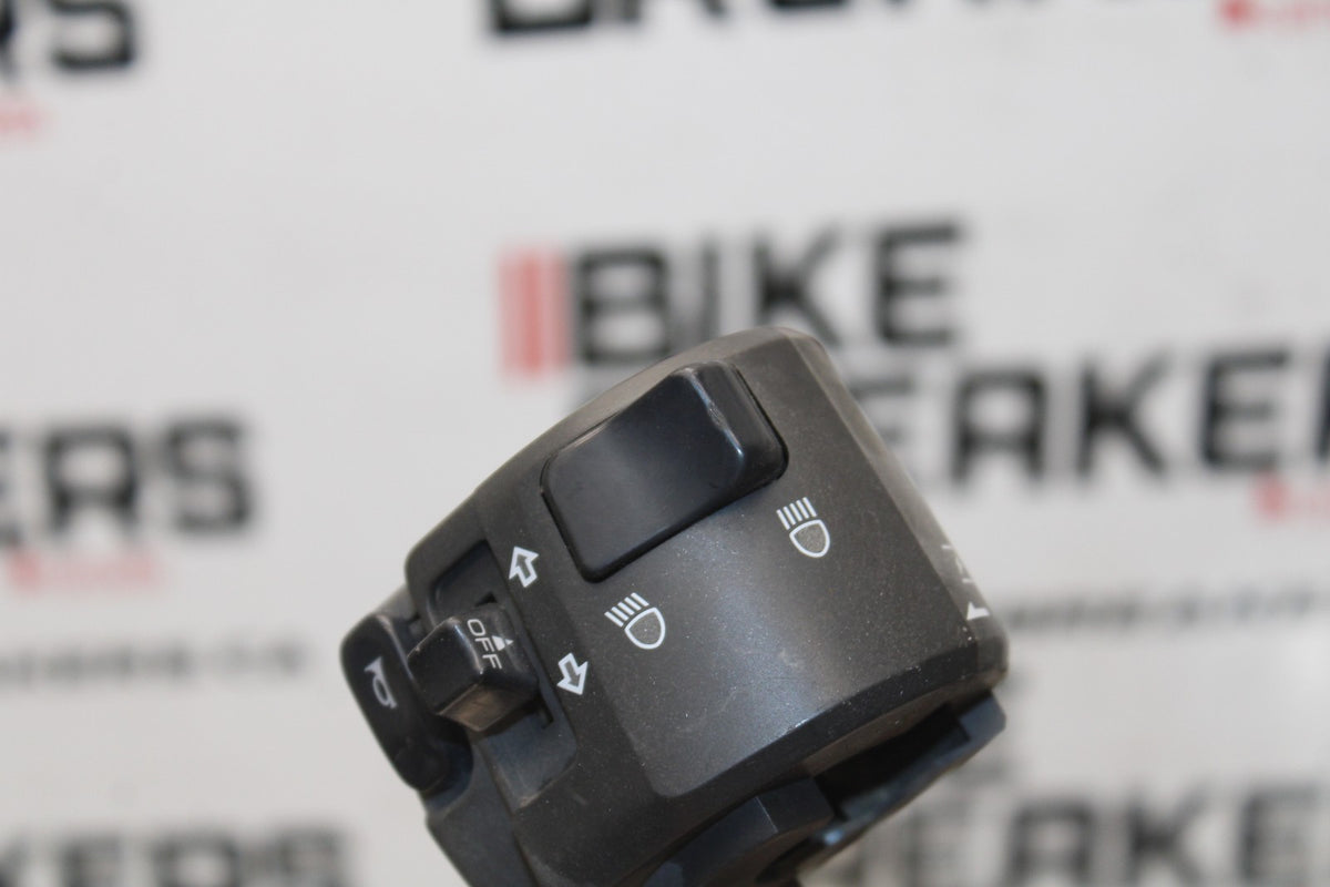 09 KAWASAKI NINJA 250R LEFT CLIP ON HANDLE HORN SIGNALS SWITCH SWITCHES BB824