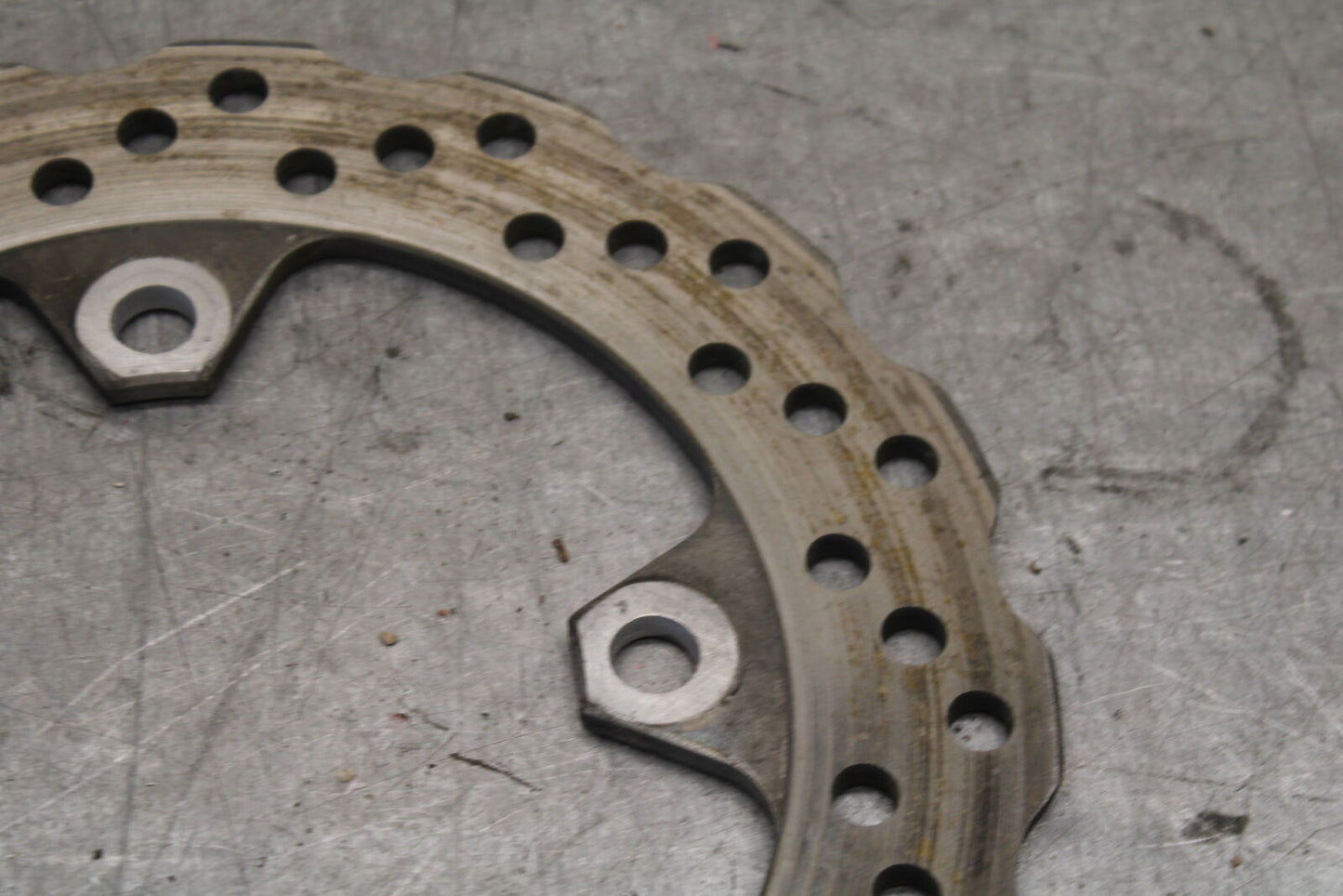 13-18 KAWASAKI NINJA ZX6R REAR ROTOR BACK BRAKE DISC  BB682