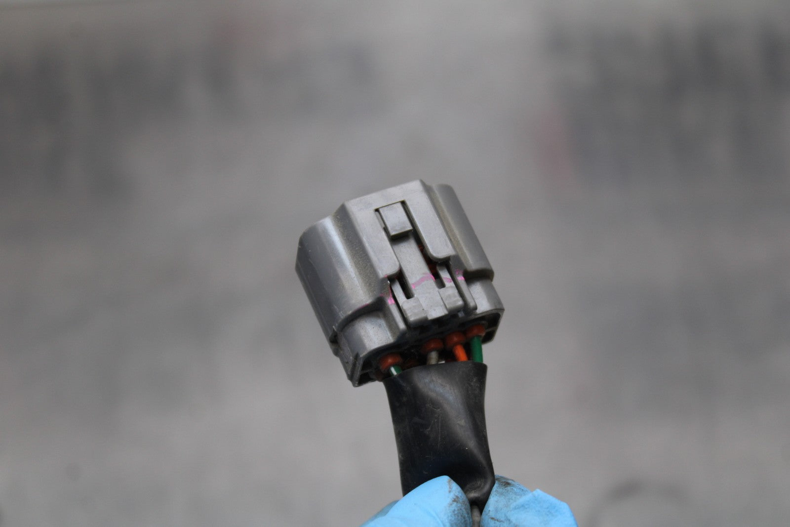 08-18 KAWASAKI KLR650 LEFT CLIP ON HANDLE HORN SIGNALS SWITCH SWITCHES BB183