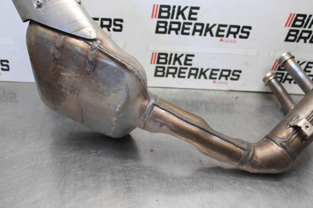 23-24 YAMAHA MT-07 FULL EXHAUST SYSTEM HEADERS PIPE MUFFLER BB927