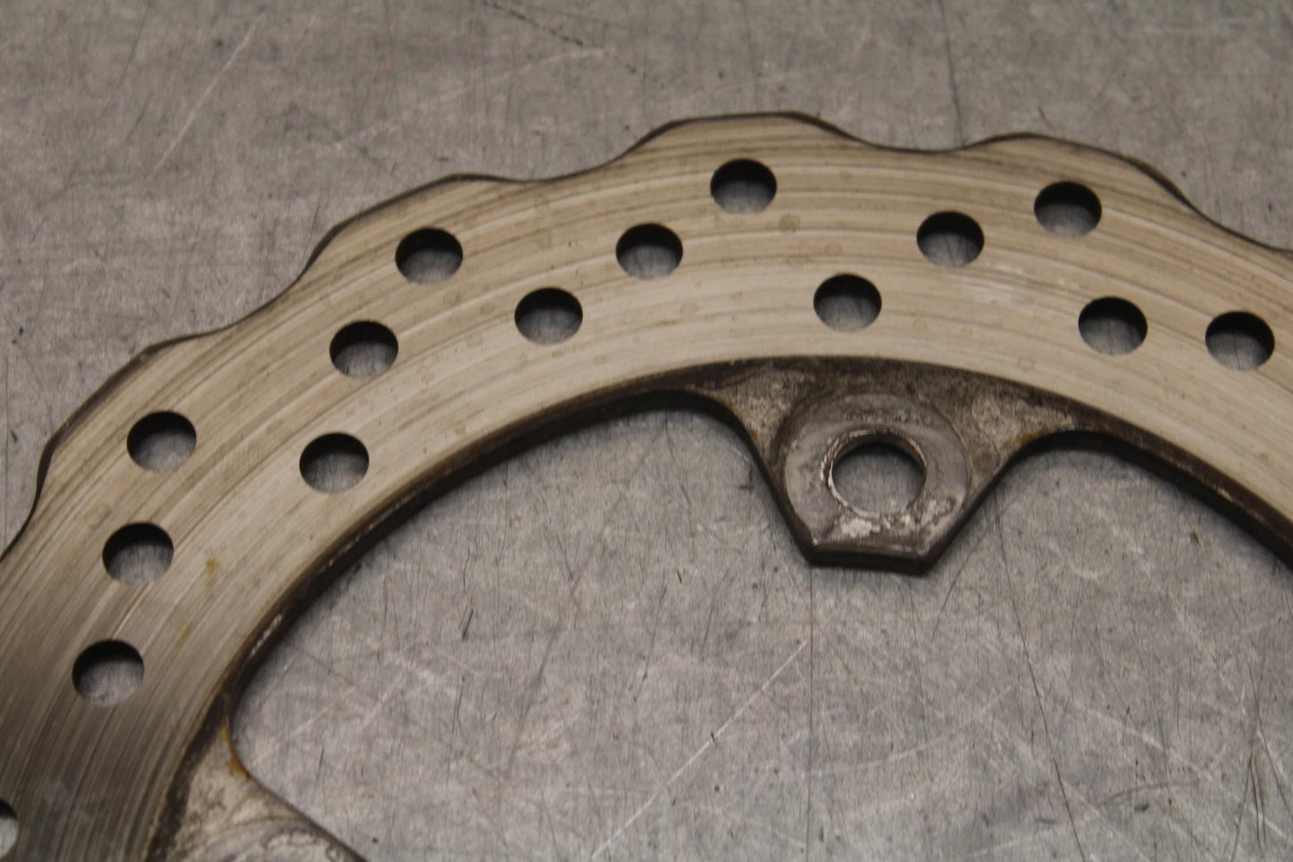 09-12 KAWASAKI NINJA ZX6R REAR ROTOR BACK BRAKE DISC 41080-0040 BB640