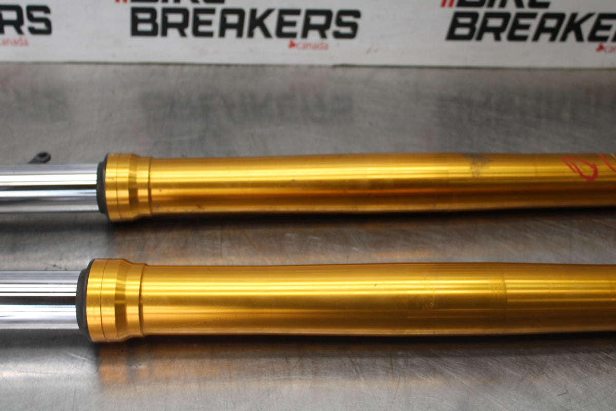 17 YAMAHA YZF R6 FRONT FORKS SHOCK SUSPENSION SET PAIR BB922