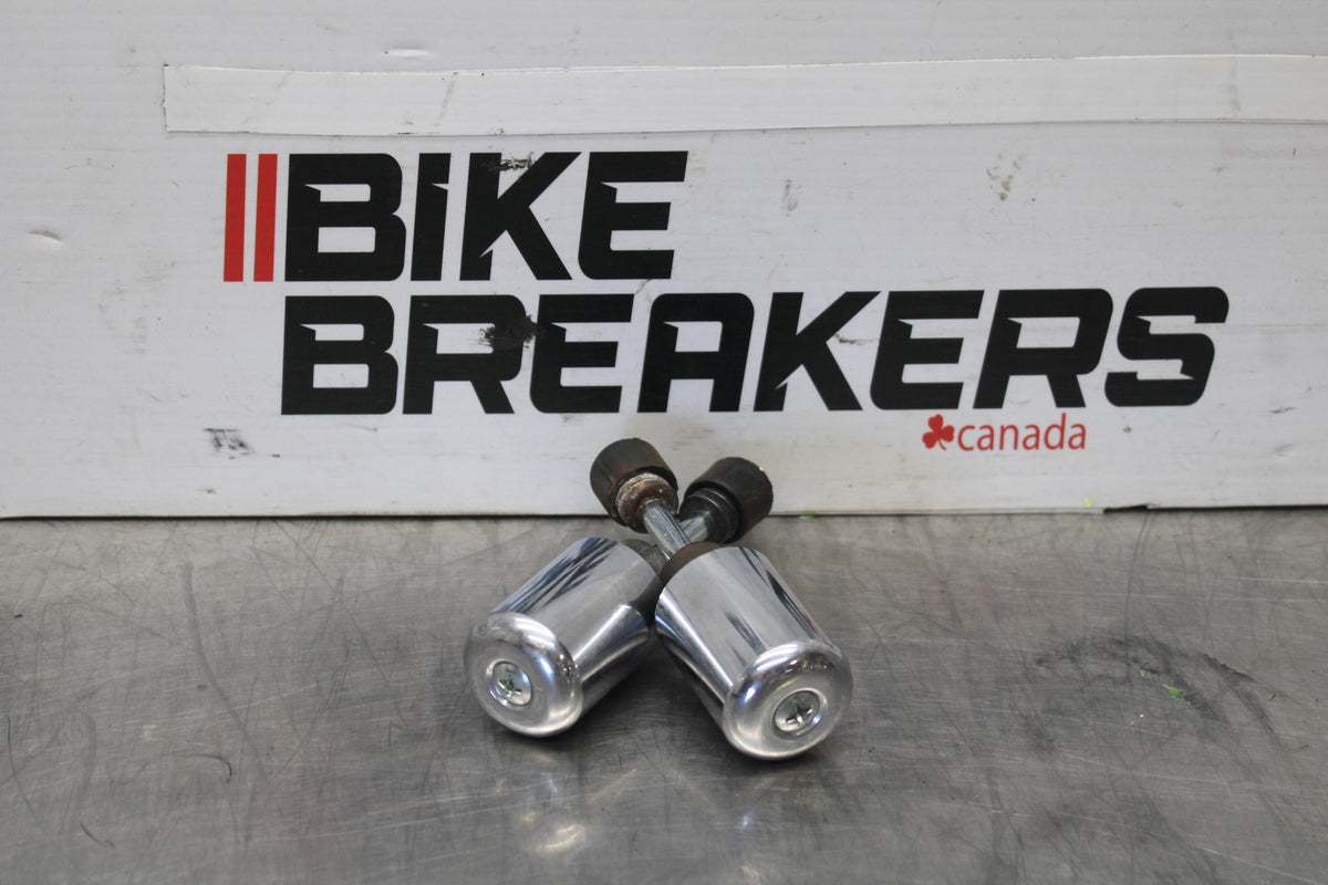 07 SUZUKI BOULEVARD M50 HANDLEBAR END CAPS WEIGHTS  BB897