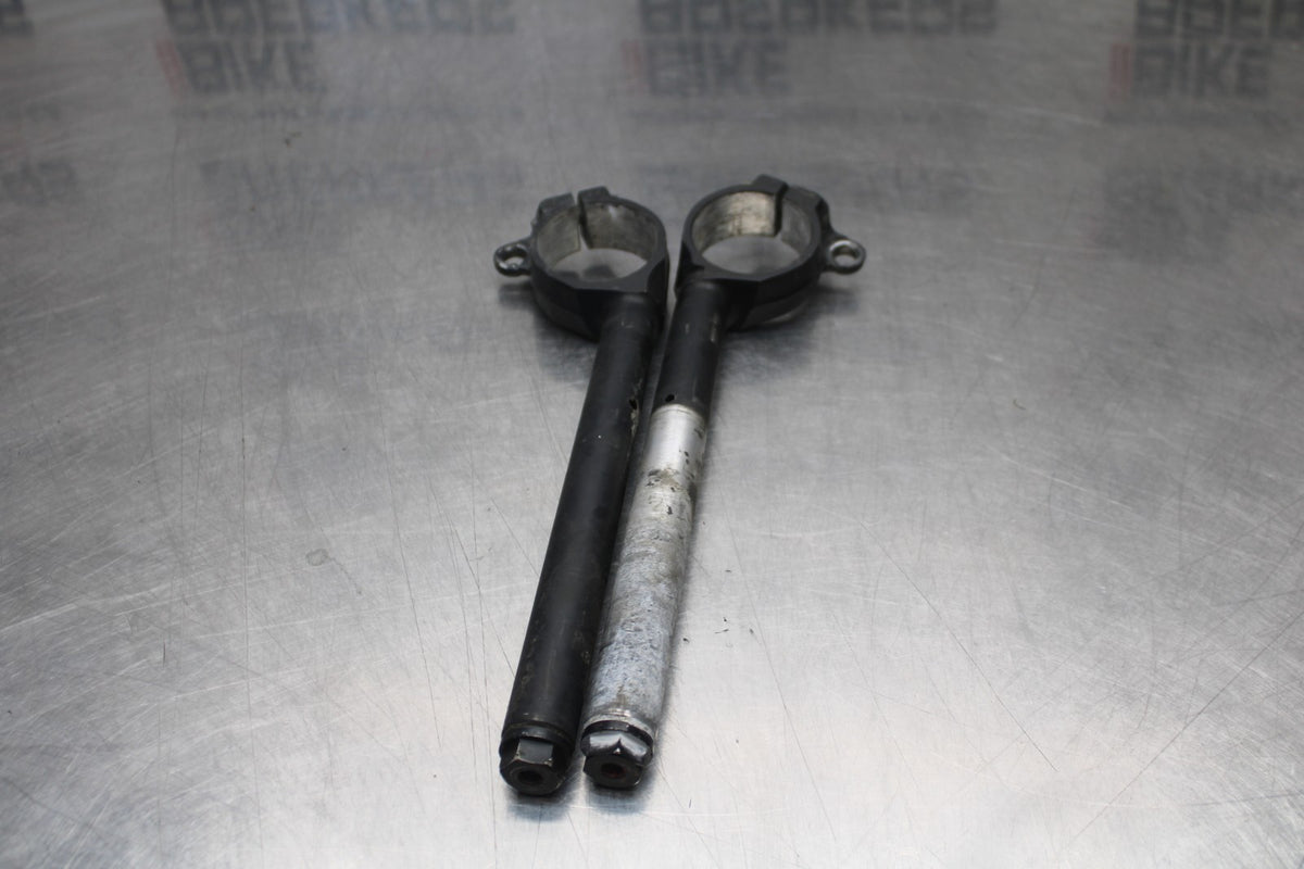 07-08 KAWASAKI NINJA ZX6R LEFT RIGHT CLIP ON ONS HANDLEBARS PAIR SET BB203