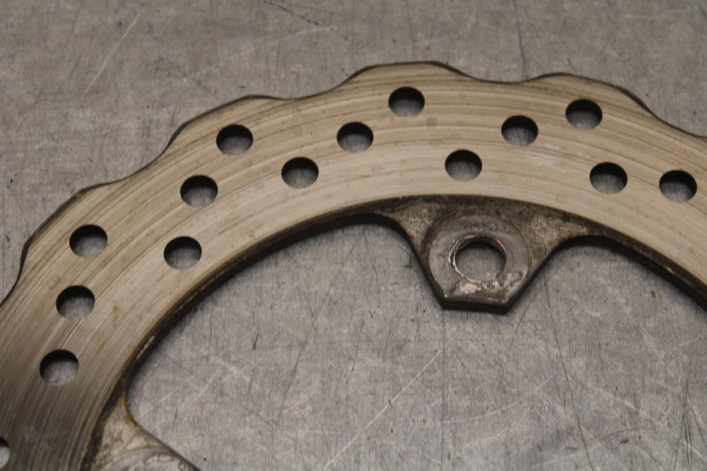 09-12 KAWASAKI NINJA ZX6R REAR ROTOR BACK BRAKE DISC 41080-0040 BB640